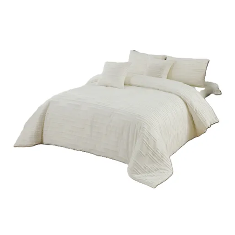 Genérico - Funda Plumón Gama Alta 4 Piezas 1.5 Plaza