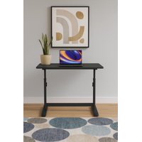 Cosas Casa - Escritorio Con Altura Ajustable 80X60X63-86Cm Funcional Bilbao Negro