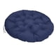 thumbnail image 3 of Cojín para silla de huevo colgante para Patio, cojín para asiento de columpio, cojín de asiento extraíble para exteriores, para porche, salón, mecedor Azul oscuro, 3 of 5