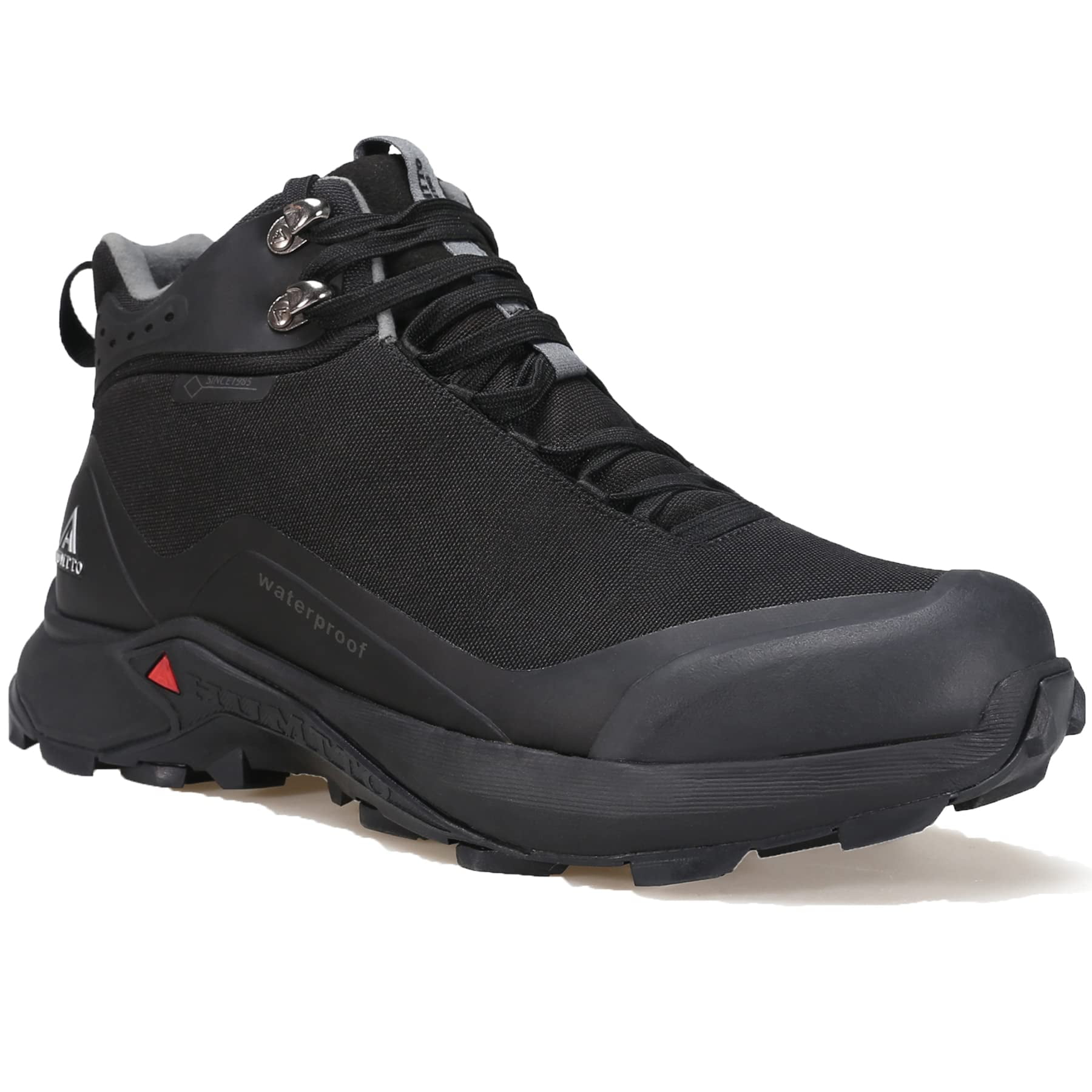 Botas De Senderismo Humtto Para Hombre, Todo Terreno, Impermeables, Talla 12, Negras