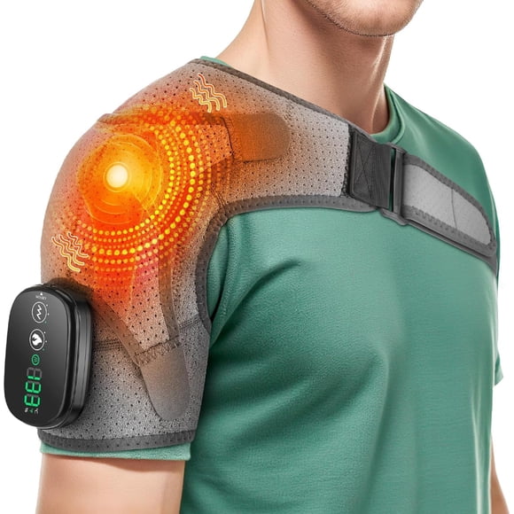 Almohadilla Térmica Inalámbrica para Hombro WoloyHeatie con Masaje