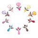 thumbnail image 1 of 10 piezas de plata mixta cuentas del ala del ángel encantos colgante hallazgos de joyería diy, 1 of 5