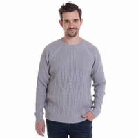 Truval - Sweater Cuello Redondo Textura Melange Medio
