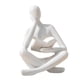 thumbnail image 2 of Estatuilla Estatuilla Humana Figuras Estatua Del Pensador Para Estante De Escritorio Sala De Estar 8.5cmx6cmx11.5cm Blanco, 2 of 5