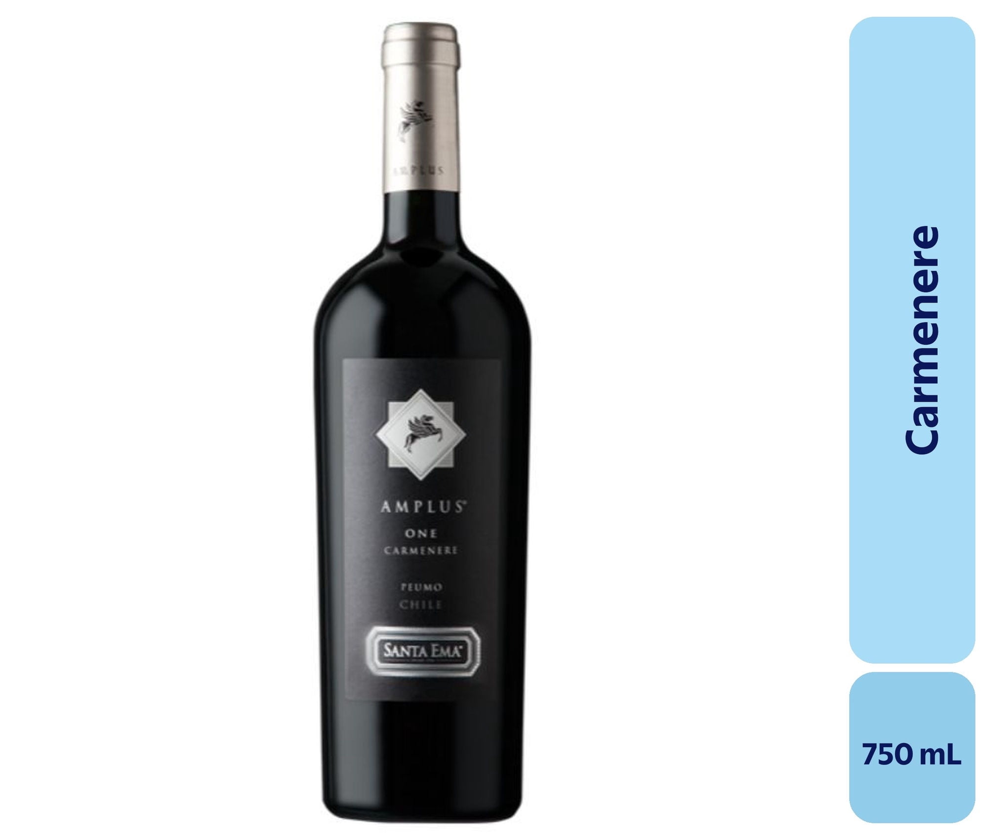 Vino Carménère Botella 750 mL Santa Ema