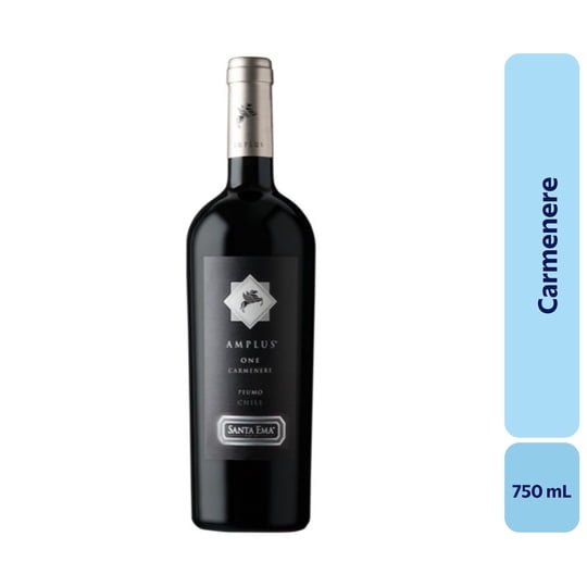 Vino Carménère Botella 750 mL Santa Ema