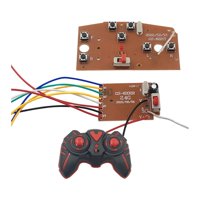 Bothyi - Tablero Transmisor Y Tablero Receptor Con Control Remoto Para Vehículos Rc Estilo A