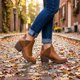 thumbnail image 2 of Botín New Walk Elástico Slip On Camel, 2 of 6