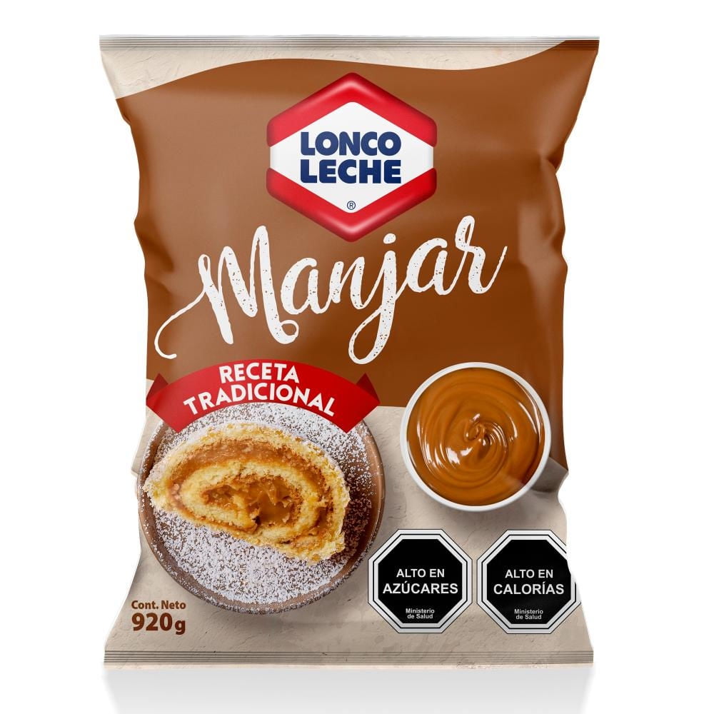 Manjar Bolsa 920 g Loncoleche
