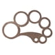 thumbnail image 1 of Regla Circular, Plantilla De Corte De Esquina De Cuero Redondo, Herramienta Artesanal De Cuero DIY, Estilo B, 1 of 5