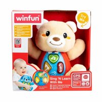 Winfu - Peluche Osito Canta Y Aprende Conmigo