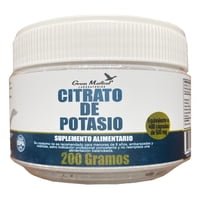 Green Medical - Citrato De Potasio En Polvo 200G. G.M Sabor Sin Sabor