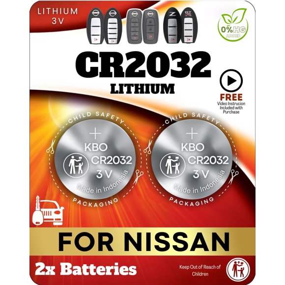Batería para llavero CR2032 – Pack de 2 (Key Battery Outlet)