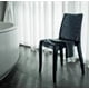 thumbnail image 3 of Silla Negra De Policarbonato Reyplast Diamante Soporta 95 Kg, 3 of 4