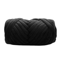 Magideal - Hilo Grueso Duradero De 1,97 Pulgadas De Diámetro, Cómodo Para Tejer A Mano, Largo De 14 M, Hilo Gigante Para Negro