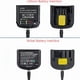 thumbnail image 2 of LCS1620 Cargador de Herramientas Eléctricas de Batería de Litio para Negro y Decker 10.8V-20V LBXR20 LBXR20-OPE LB20 LBX20 LBX4020 LB2X4020 LBXR2020-OPE LB16, 2 of 10