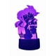 thumbnail image 4 of Lampara Ilusion 3D Goku y Milk de 7 colores, Base touch, 4 of 7