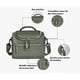 thumbnail image 2 of Lonchera Térmica Gran Capacidad Oliva, 2 of 3