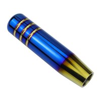 Ioensy - Perilla De Palanca De Cambios Con 3 Adaptadores Roscados Para La Mayoría De Los Vehículos Manuales Blue Aureate