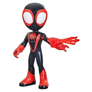 Spiderman - Figura De Acción Spidey Colección Mega Miles Morales