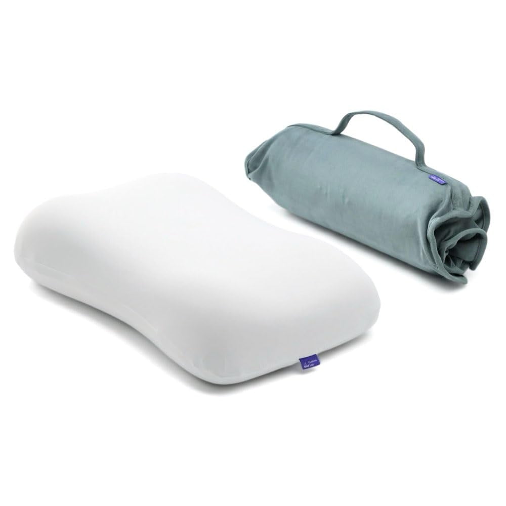 C Cushion Lab - Cojín De Viaje, Almohada Lab Travel Deep Sleep, Verde