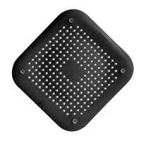 Magideal - Colador De Bloqueo De Cabello De Silicona, Orificio De Drenaje De Ventosa, Colador De Drenaje De Fregadero, Colador De Drenaje De Lavabo, Colador De C Negro