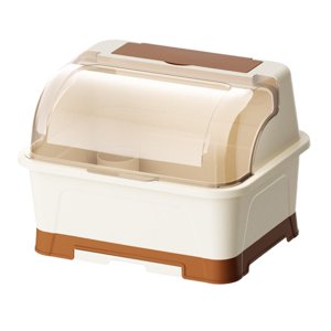 Magideal - Estante Para Secar Platos, Organizador De Vajilla, Ahorro De Espacio, Práctico Cuenco De Drenaje Extraíble Y Estante Para Platos Para El Hogar, Taza Y L