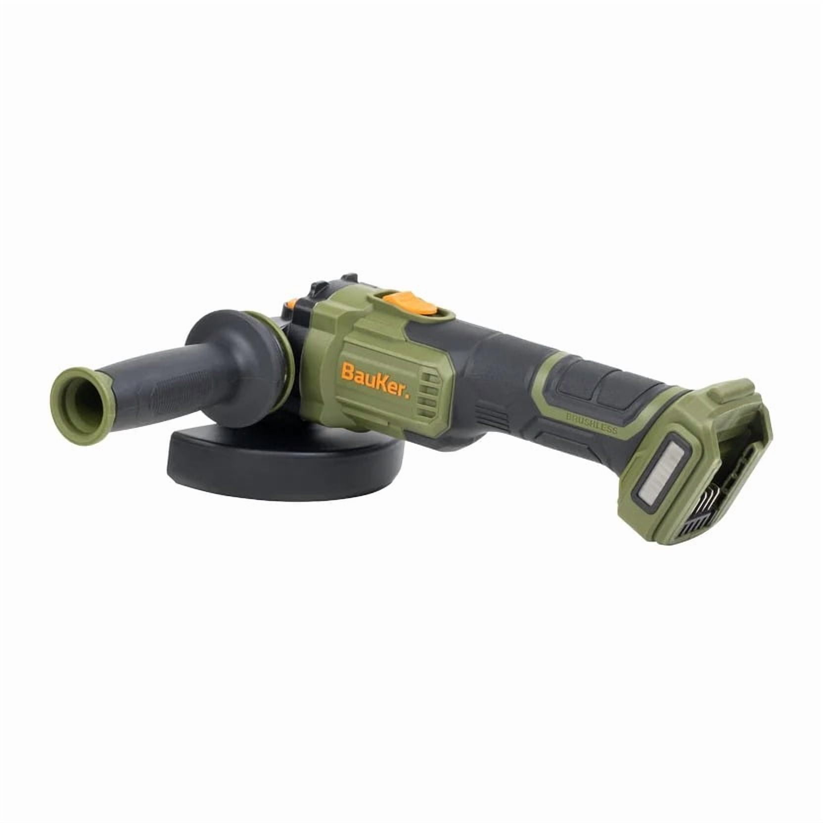Bauker - Esmeril 4 1/2" -5" Inalámbrico 20 V Brushless Sin Batería