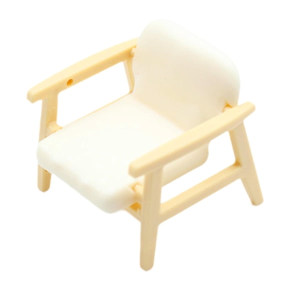 Silla De Casa De Muñecas A Escala 1:12, Minimodelo Con Micropaisaje Para Decoración Del Hogar Y Dormitorio