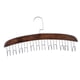 thumbnail image 1 of Soporte De Madera Para Corbatas, Chal Y Toallas Con 12 Ganchos Para Bufandas, Cinturones, Camisetas Sin Mangas, Color Marrón Oscuro, 1 of 3