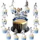 thumbnail image 1 of Adorno para pastel LDAKZFV 25 uds Tema Real Madrid para cumpleaños, 1 of 5