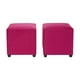 thumbnail image 1 of Set Pouf Cali 1c Felpa 30 Burdeo, 1 of 5