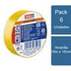 thumbnail image 1 of Pack 6 Tesaflex Cintas Aisladora Eléctrica Profesional Amarilla 10m x 15mm, 1 of 2