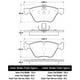 thumbnail image 2 of Pastillas Freno Para Auto E430 1996-2003 Delantero, Tras, 2 of 3