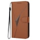 thumbnail image 2 of Funda Cartera Fibra de Carbono para iPhone 16 Pro Max con Soporte y Cierre Magnético Marrón, 2 of 6