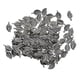 thumbnail image 4 of 100 Piezas De Plata Tibetana 3D Hoja De Rosa Encantos Colgante Joyería Fabricación De Bricolaje, 4 of 5