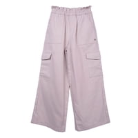 Pillin - Pantalón Niña Cargo Cintura Elasticada Beige