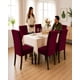 thumbnail image 1 of Juego De 6 Fundas Para Sillas De Comedor Ajustables Texturizadas, 1 of 6