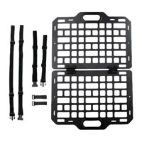 Magideal - Organizador De Asiento Trasero De Vehículos Panel De Asiento De Automóvil Panel Molle Fácil De Instalar Práctico Resistente Multiusos Para Piezas De