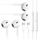 thumbnail image 1 of Auriculares USB-C Wgluupk, paquete de 2, con micrófono y control de volumen, 1 of 7
