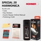 thumbnail image 2 of Harmonica Hohner Special 20 teclas de Do con paquete de accesorios, 2 of 9