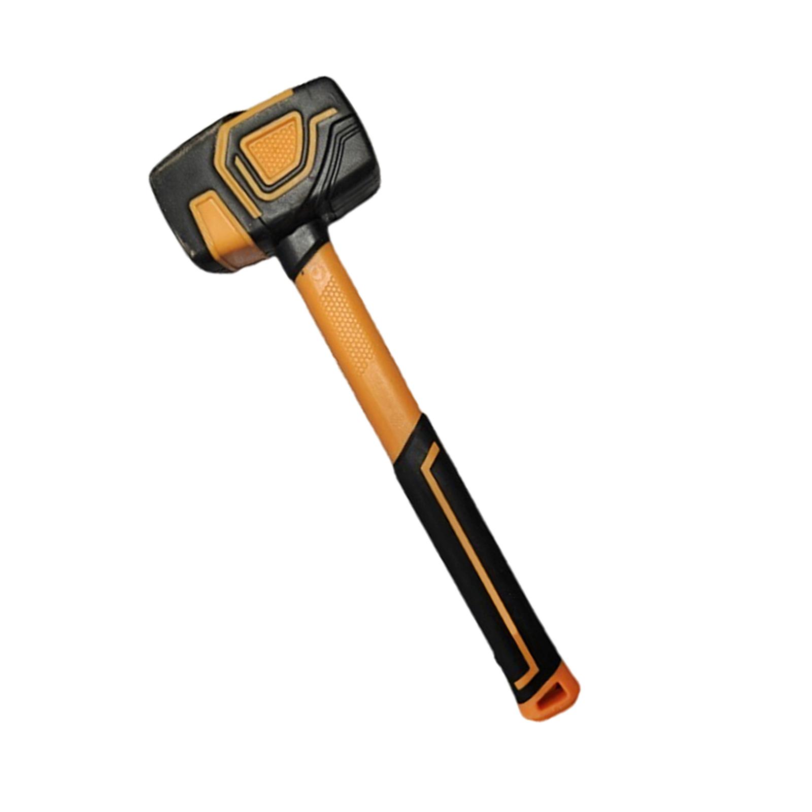 Magideal - Martillo De Goma Para Suelo Con Agarre Acolchado Para Joyería, Construcción Y Manualidades.