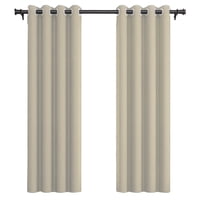 Cortina De Tela Blackout Beige Vincenzi 140X220