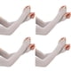 thumbnail image 1 of Stay Cool and Protected with 4 Pairs of Unisex Summer Ice Sleeves for Men and Women - Sun Protection Arm Guards in Four Color Options, Long Enough for Yard Use, 1 of 5