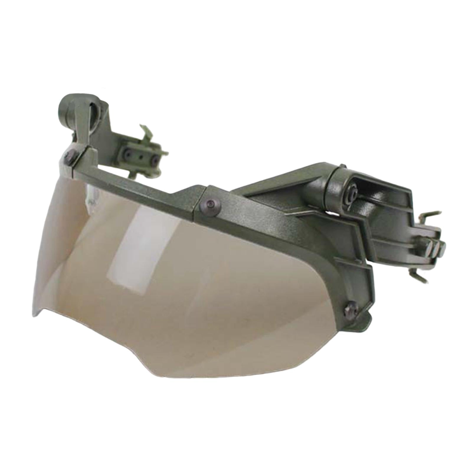 Ioensy - Gafas De Seguridad Antivaho Divididas Tácticas Gafas De Miopía Portátiles Para Game Green A