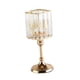 thumbnail image 2 of Portavelas De Cristal Moderno Candelero Elegante Para Decoración Navideña De Mesa S 11cmx11cmx26cm, 2 of 5