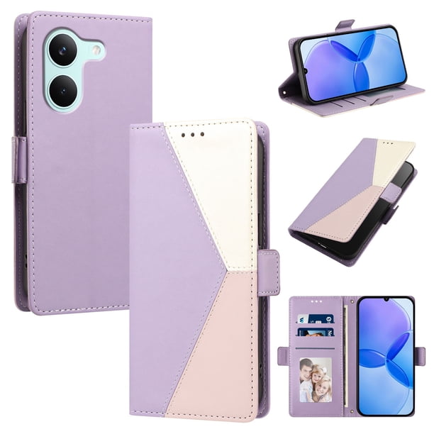 Funda Cartera con Soporte para Xiaomi Xiaomi Poco X8 Pro 5G, Morado