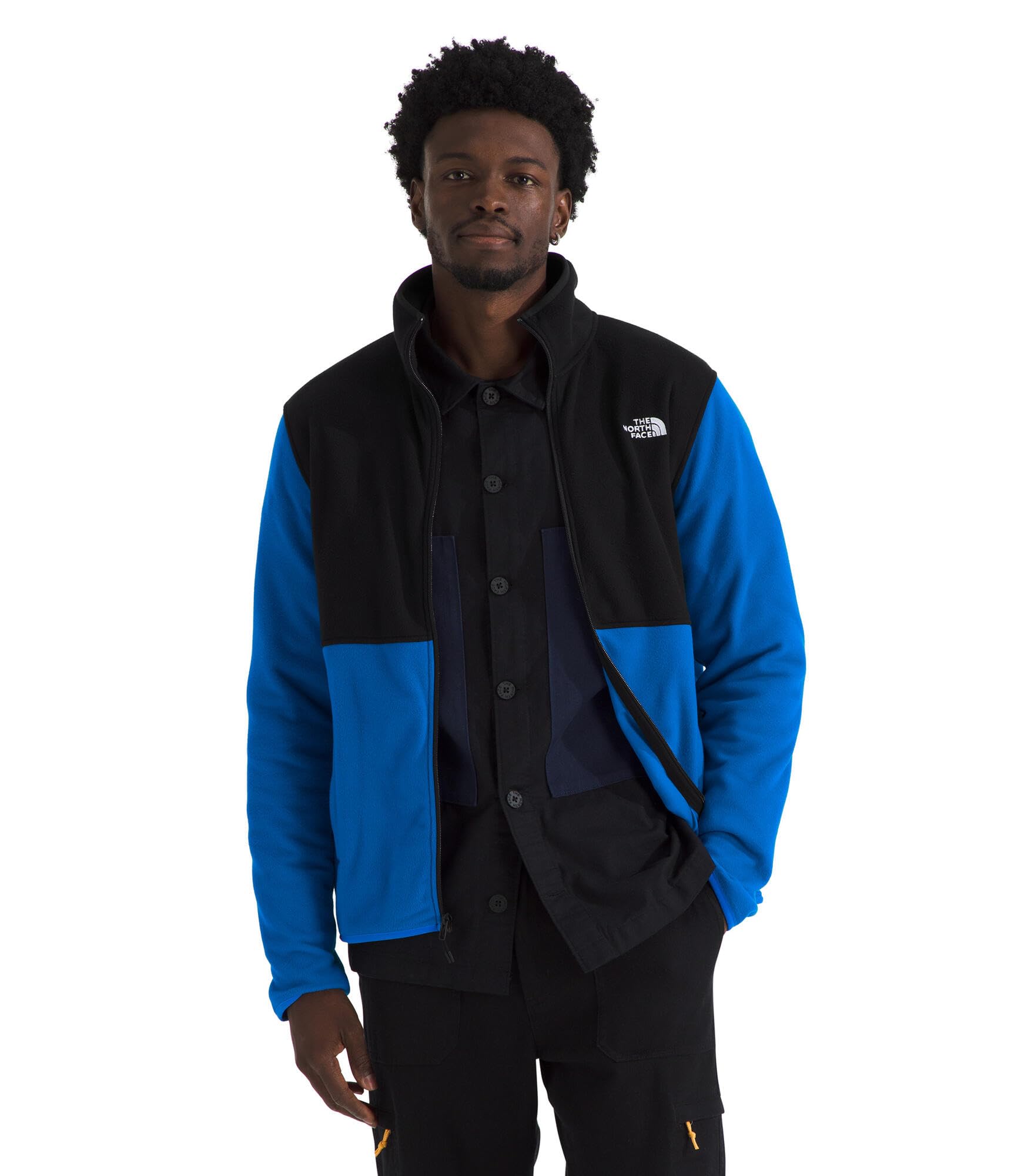 Chaqueta Polar The North Face Glacier Para Hombre Hero Blue/Tnf Black