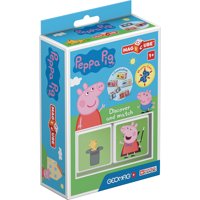 Geomag - Cubos Magnéticos Magicube Peppa Pig - Descubre Y Combina (2 Piezas)