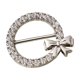 thumbnail image 1 of Deslizador De Cinta DIY Nupcial Elegante Artesanía Hebilla De Diamantes De Imitación Para Cinturón Hairbow Ni?as Argent Redondo, 1 of 5
